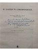 M. Gaster in corespondenta (semnata)