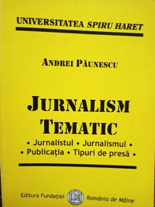 Jurnalism tematic