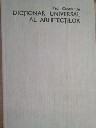 Dictionar universal al arhitectilor