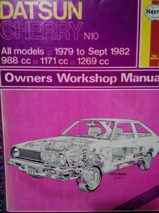 Datsun owners workshop manual, nr. 10