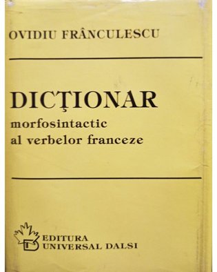 Dictionar morfosintatic al verbelor franceze