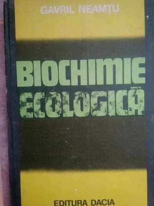 Biochimie ecologica