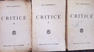 Critice, 3 vol.