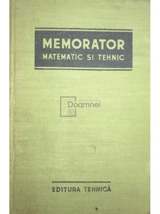 Memorator matematic și tehnic