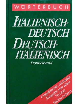Worterbuch italienisch-deutsch, deutsch-italienisch