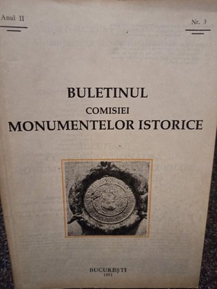Buletinul comisiei Monumentelor istorice, anul II, nr. 3