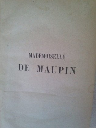 Mademoiselle de maupin