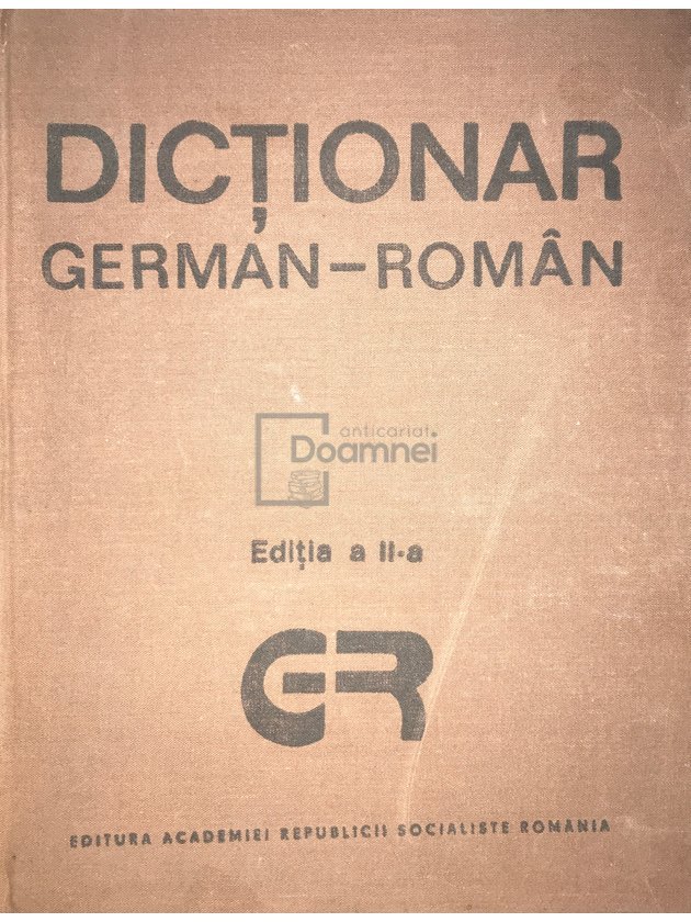 Dicțonar german-român - ed. II
