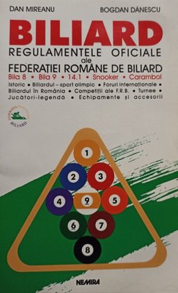 Regulamentele oficiale ale Federatiei Romane de Biliard