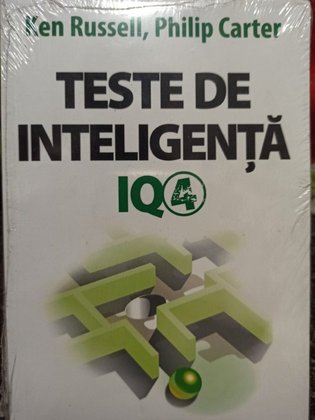 Teste de liteligenta IQ, vol. 4