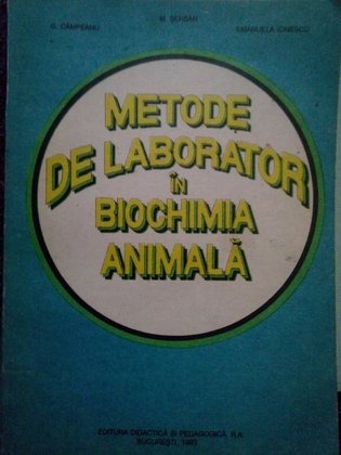 Metode de laborator in biochimia animala