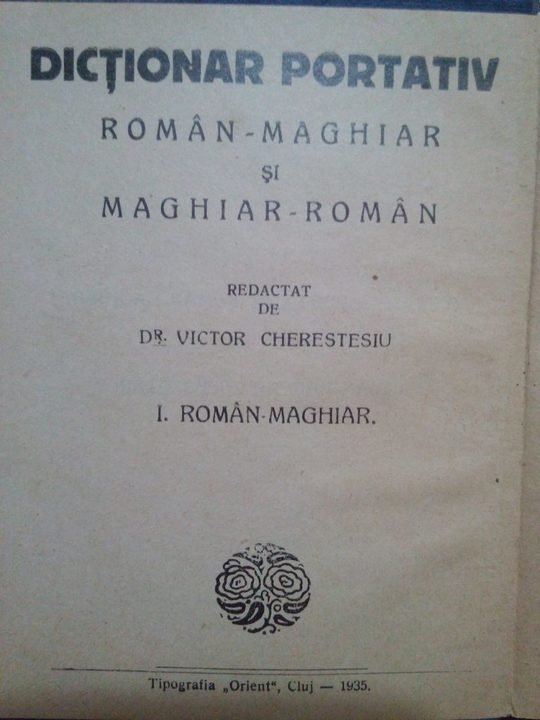 Dictionar portativ roman-maghiar si maghiar-roman