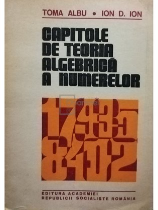 Capitole de teoria algebrica a numerelor