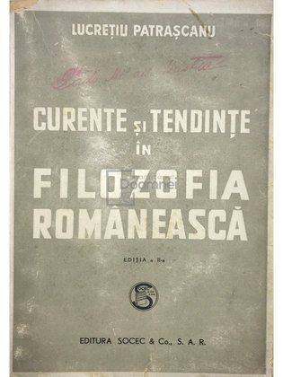 Curente și tendințe în filozofia românească (ed. II)
