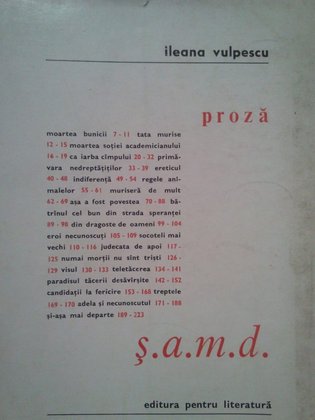 s. a. m. d. proza