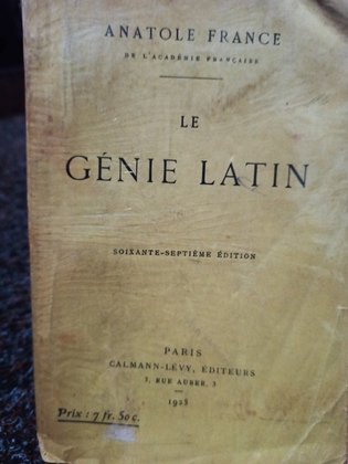 Le genie latin