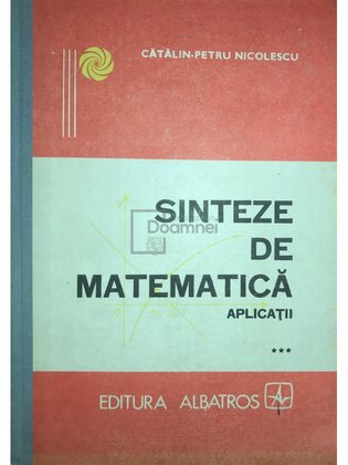 Sinteze de matematică, vol. 3