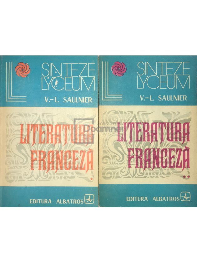 Literatura franceză, 2 vol.