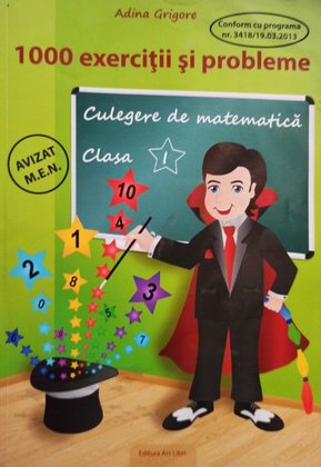 1000 exercitii si probleme - Culegere de matematica clasa I