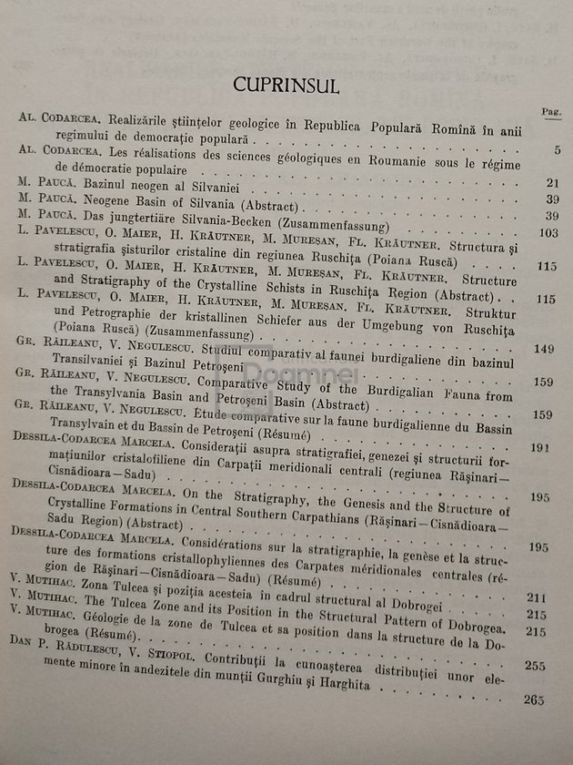 Anuarul Comitetului Geologic, vol. XXXIV, partea I-a