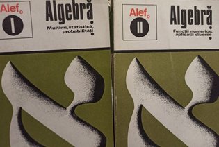 Algebra - Functii numerice, aplicatii diverse / Multimi, statistica, probabilitati, 2 vol.