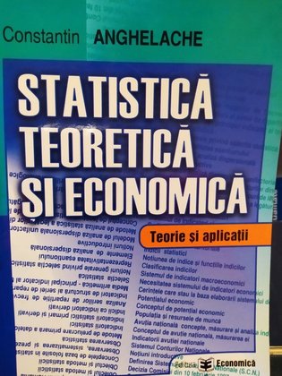 Statistica teoretica si economica