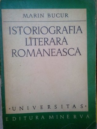 Istoriografia literara romaneasca