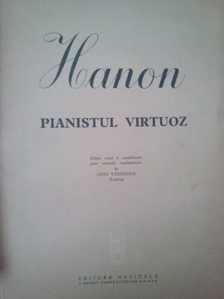 Hanon - Pianistul virtuoz