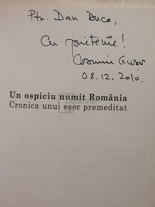 Un ospiciu numit România (semnată)