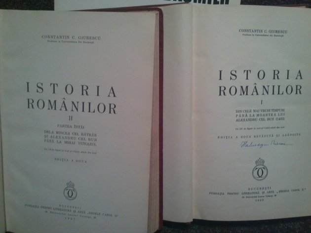 Istoria romanilor, 2 vol.