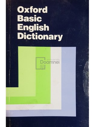 Oxford basic english dictionary