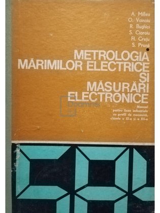 Metrologia mărimilor electrice și măsurări electronice