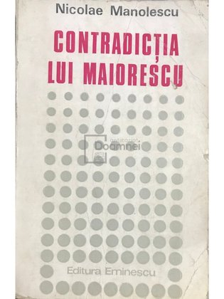 Contradicția lui Maiorescu (semnată)