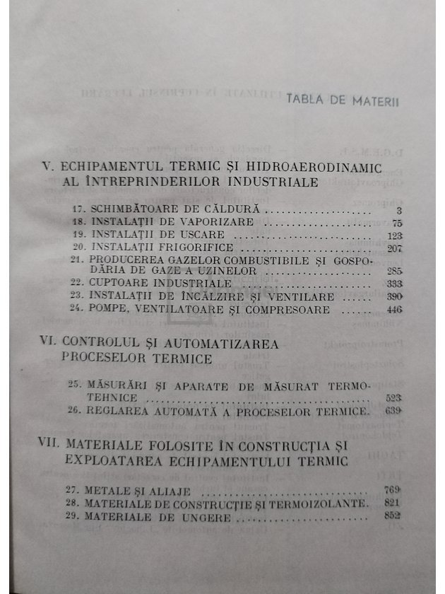 Manualul inginerului termotehnician, 3 vol.