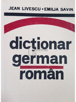 Dictionar german-roman (ed. 1974)