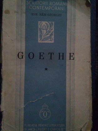 Giorgiu - Goethe, vol. I