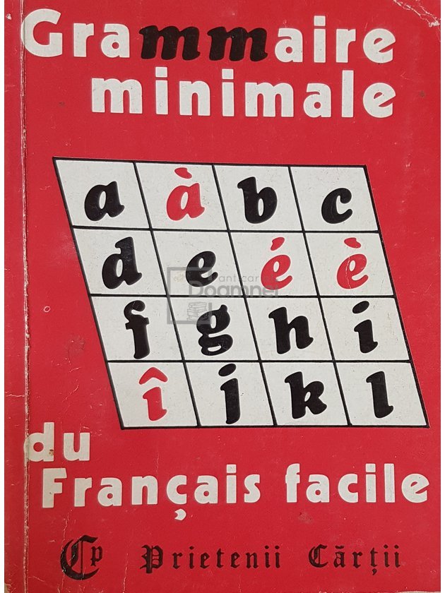 Grammaire minimale du francais facile
