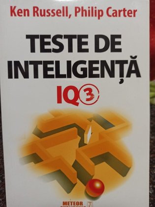 Teste de liteligenta IQ, vol. 3