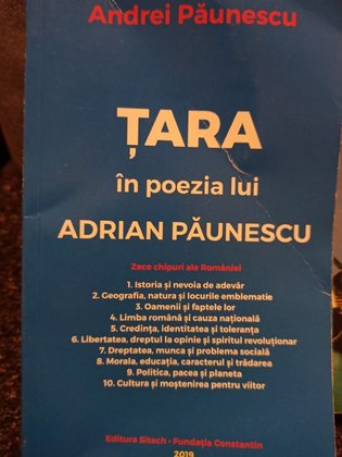 Tara in poezia lui Adrian Paunescu