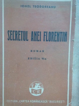 Secretul Anei Florentin, ed. a VIa