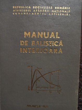 Manual de balistica interioara