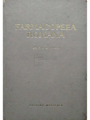 Farmacopeea Romana, editia a VIII-a