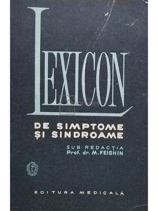 Lexicon de simptome si sindroame