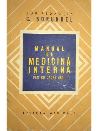 Manual de medicină internă pentru cadre medii