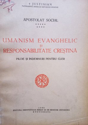 Umanism Evanghelic si responsabilitatea Crestina