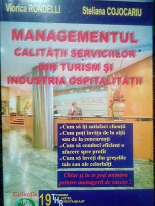 Managementul calitatii serviciilor din turism si industria ospitalitatii