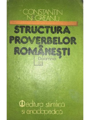 Structura proverbelor românești
