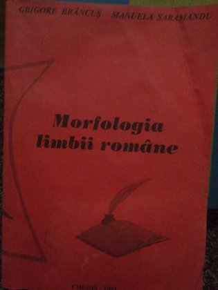 Morfologia limbii romane