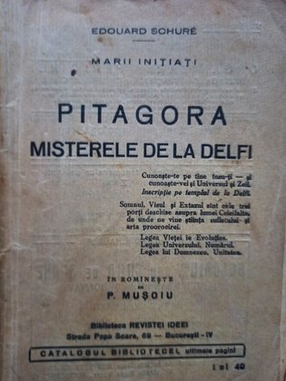 Pitagora - Misterele de la Delfi