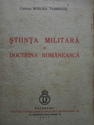 Stiinta militara si doctrina romaneasca